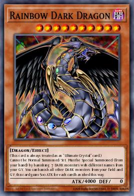 Rainbow Dark Dragon - Art 1