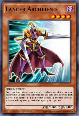Lancer Archfiend - Art 1