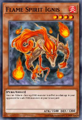 Flame Spirit Ignis - Art 1