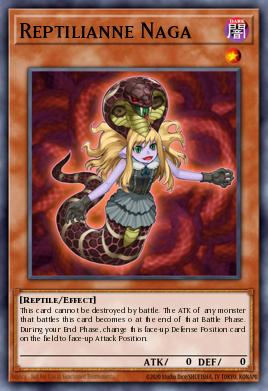 Reptilianne Naga - Art 1