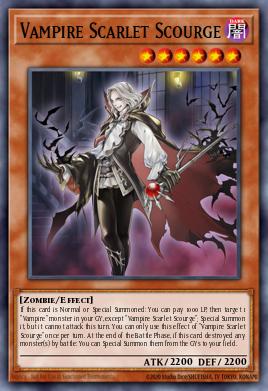 Vampire Scarlet Scourge - Art 1