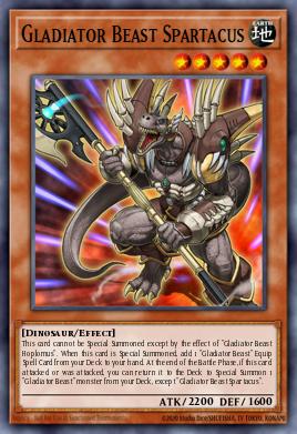 Gladiator Beast Spartacus - Art 1