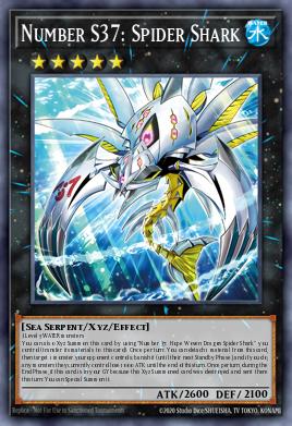Number S37: Spider Shark - Art 1