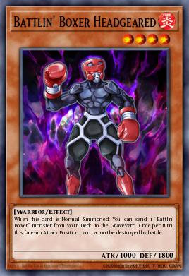 Battlin' Boxer Headgeared - Art 1