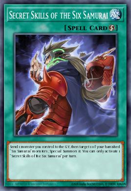 Secret Skills of the Six Samurai - Art 1