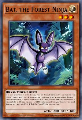 Bat, the Forest Ninja - Art 1
