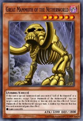 Great Mammoth of the Netherworld - Art 1
