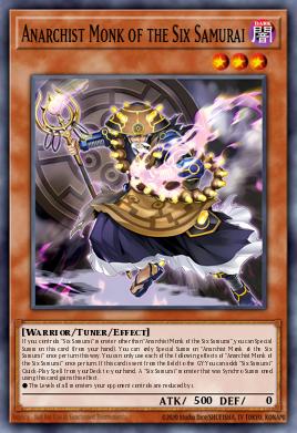 Anarchist Monk of the Six Samurai - Art 1