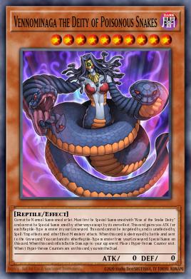 Vennominaga the Deity of Poisonous Snakes - Art 1