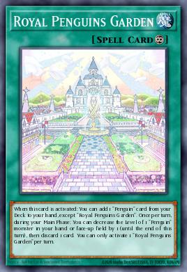 Royal Penguins Garden - Art 1