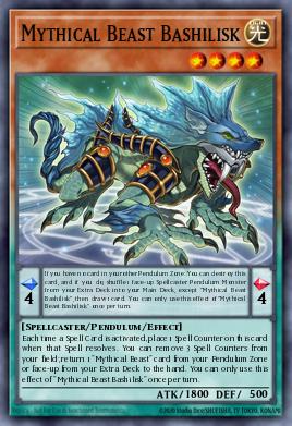 Mythical Beast Bashilisk - Art 1