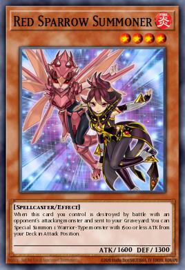 Red Sparrow Summoner - Art 1