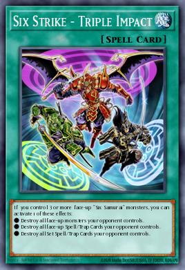 Six Strike - Triple Impact - Art 1