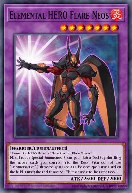 Elemental HERO Flare Neos - Art 1