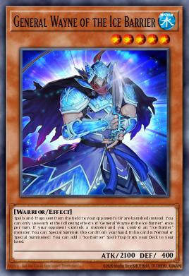 General Wayne of the Ice Barrier - Art 1
