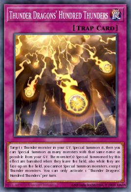 Thunder Dragons' Hundred Thunders - Art 1