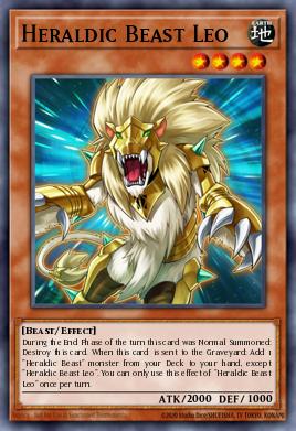 Heraldic Beast Leo - Art 1