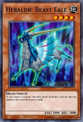 Heraldic Beast Eale - Art 1