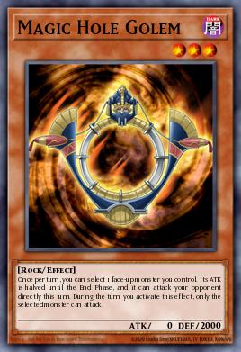 Magic Hole Golem - Art 1