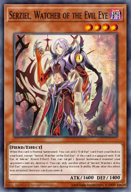 Serziel, Watcher of the Evil Eye - Art 1