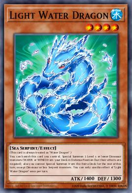 Light Water Dragon - Art 1