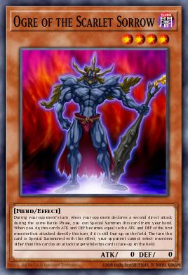 Ogre of the Scarlet Sorrow - Art 1