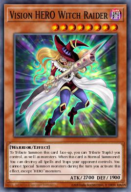 Vision HERO Witch Raider - Art 1
