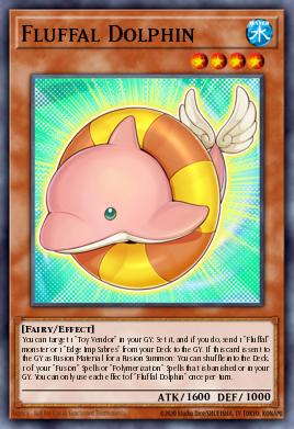 Fluffal Dolphin - Art 1