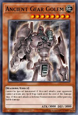 Ancient Gear Golem - Art 1