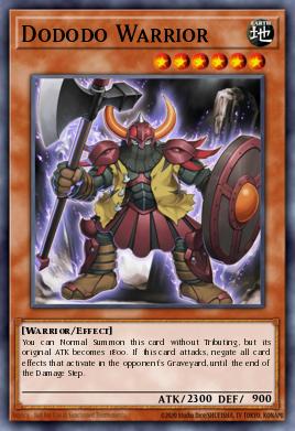 Dododo Warrior - Art 1