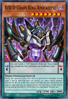 D/D/D Chaos King Apocalypse - Art 1