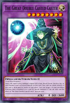 The Great Double Casted Caster - Art 1