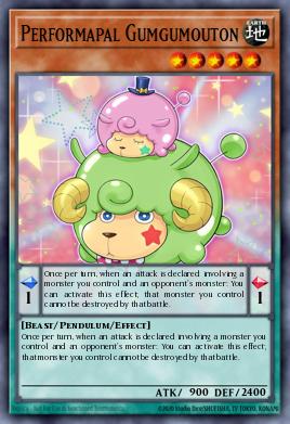 Performapal Gumgumouton - Art 1