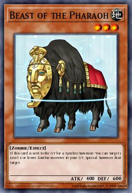 Beast of the Pharaoh - Art 1