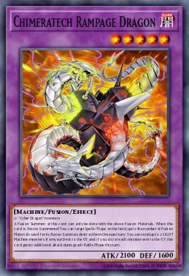 Chimeratech Rampage Dragon - Art 1