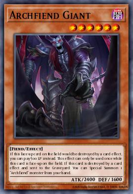 Archfiend Giant - Art 1