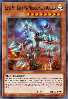Super Anti-Kaiju War Machine Mecha-Dogoran - Art 1