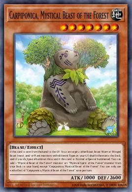 Carpiponica, Mystical Beast of the Forest - Art 1