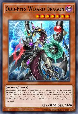 Odd-Eyes Wizard Dragon - Art 1