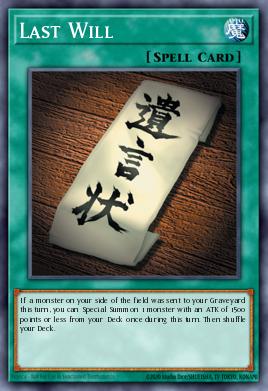 Last Will - Art 1