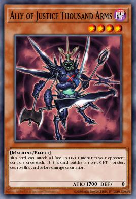 Ally of Justice Thousand Arms - Art 1