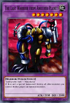 The Last Warrior from Another Planet - Art 1