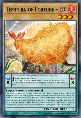 Tempura of Fortune - EBI - Art 1