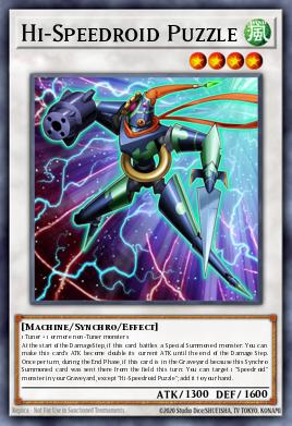 Hi-Speedroid Puzzle - Art 1