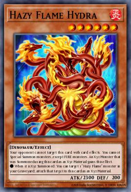 Hazy Flame Hydra - Art 1