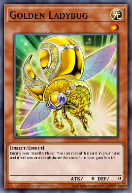 Golden Ladybug - Art 1