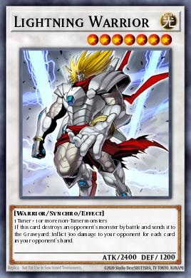 Lightning Warrior - Art 1
