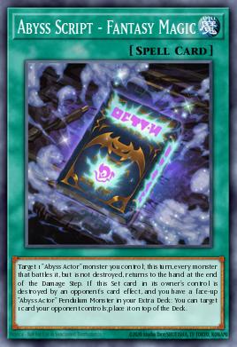 Abyss Script - Fantasy Magic - Art 1
