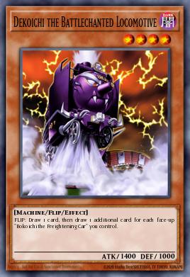 Dekoichi the Battlechanted Locomotive - Art 1