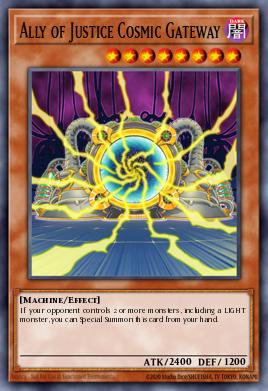 Ally of Justice Cosmic Gateway - Art 1